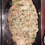 月島もんじゃ もへじ - 明太子もちもんじゃ