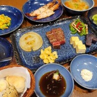 【ランチ限定】オーストラリア産 テンダーロインステーキ 90g と久米島車えび 2 尾