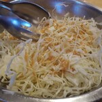 分倍河原 肉流通センター - お通し439円はおかわり自由