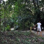 Benz's - ボートが使えないので陸路で