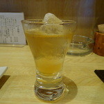 里葉亭 - 食前酒の梅酒