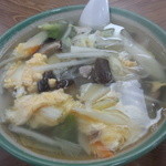 仙龍 - 仙龍　玉子そば　500円 2014年8月