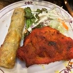 INDIAN RESTAURANT AHILYA - チキンとシシカバブ