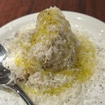 ASSE - 豆のサラダ　たっぷりのパルミジャーノレッジャーノで