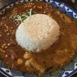 スパイスカリー バビルの塔 - あいがけ