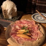 ピルピル&生ハム専門店 LUPIN - ハモンセラーノ～極薄にスライスした世界三大生ハムの1つ