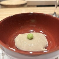 炭の音 あすと - 練りたての胡麻豆腐