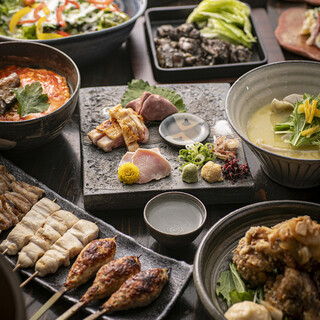 宴会に最適な多彩なコース。日本酒飲み放題コースもご用意
