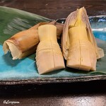 外小路 左近 - 旬味である白子筍