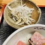 しんのすけ - しらすと新玉ねぎ