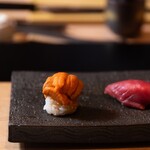 すし食堂 和和和 - こだわりのうに