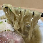手打ち麺処 好き酒師 - 麺のリフトアップ