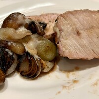 LE PORTIER Par Aux Delices de dodine Toranomon - さらに自分の皿に取り分けたところ（って一切れ相方が食べ残り全部食べた）