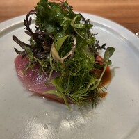 ボッテゴン - 鰹のカルパッチョ