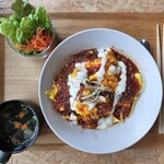 Cafe 36 - りんごのデミグラスソースオムライス