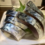魚鳥酒家 一期一会 - シメサバ　オススメ