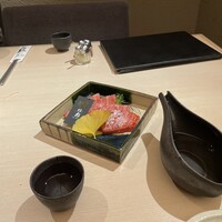 牛刺しと焼肉 仔虎 クリスロード店 - 日本酒も旨い