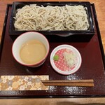 手打蕎麦 くつろ樹 - ごまだれせいろ