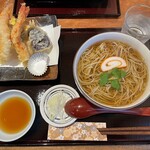 手打蕎麦 くつろ樹 - 天蕎麦