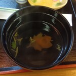 天丼 平右衛門 - 吸い物の中身