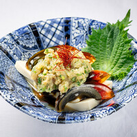 トモエ味噌なめろう皮蛋豆腐