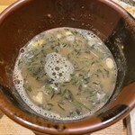 中華蕎麦 とみ田 - スープ割り