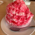 ジョイフル - 【期間限定】かき氷みるくいちご(小) 328円(税込)