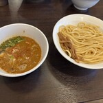 らーめんONE - 海老つけ麺 中盛り（300g 無料） 1,000円♪