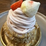 Patisserie Metron - 購入した苺モンブラン