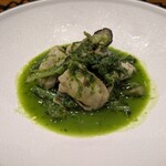 CULACCINO - 牡蠣オイル煮　アザミのソース
      