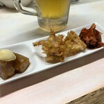 がばちょ - セット/アテ3品+ドリンク1杯（500円）