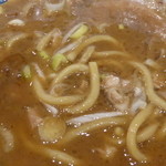 兎に角アナザーリーフ - 割スープ投入後。ラーメンとしても、うまし。