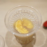 三谷 - 余市の雲丹に九十九里の蛤の出汁