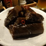 まど居 - 茄子の甘辛煮
