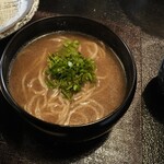 徳山鮓 - 地元の月の輪熊出汁そば