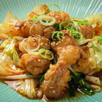 三国劇場 - ホルモン炒め