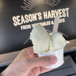 ハーベスト ナガイファーム - ヨーグルトと美生柑のソルベのダブル