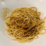 麺屋　たか - 和え玉！細麺バリカタ！そのまま食べても美味しい！