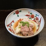 徳山鮓 - 地元の月の輪熊バラ肉と花山椒鍋