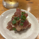 梅佶 - お通し　なめろう