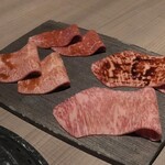 うし松 - 炙りすき焼き.or.炙りしゃぶしゃぶ、ミスジ、サーロイン