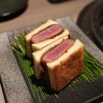 うし松 - ひれかつサンド