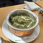 Namaste Q Karuizawa - ほうれん草のカレー