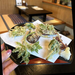 郷土料理ともん - 【【コース】】山菜の天ぷら　byまみこまみこ