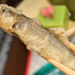 馬車道 大かわ - 長野県天竜川の生きた稚鮎　かぼす