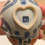 馬車道 大かわ - お猪口の裏