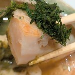 馬車道 大かわ - 鮑の揚げ出し