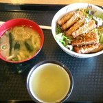 お食事処 音ヶ瀬 - ソースカツ丼
