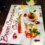 びすとろ とや - バースデープレート