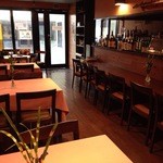 Kyukaruizawa Company cafeteria - ホテル内店舗ですがどなたでもお気軽にどうぞ。中庭テラス席もあります。